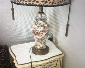 One of two matching night stands.