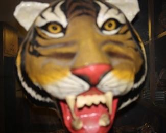 Large mask/head of tiger.