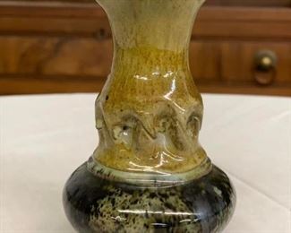 George Ohr (1857-1918) Pottery @4 7/8” tall marked “G E Ohr Biloxi” 