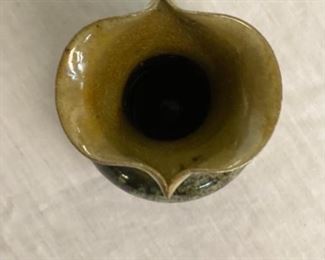 George Ohr (1857-1918) Pottery @4 7/8” tall marked “G E Ohr Biloxi” 