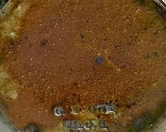 George Ohr (1857-1918) Pottery @4 7/8” tall marked “G E Ohr Biloxi” 