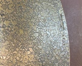 Tiffany bronze abalone button inlaid bowl marked “Tiffany Studios New York 1723” 1920-1928 9”