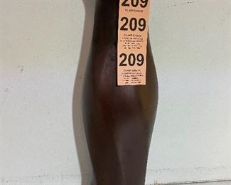 Clewell Copper overlay pottery vase 43, 14” high early 1900’s