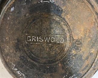 Martin, Griswold, Wagner, Favorite and gate marked cast iron pots
