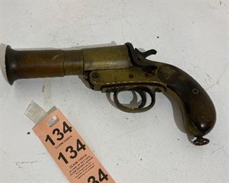 Wolseley 1917 flare pistol Mark III