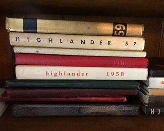 Vintage 1950's Lakeland High School annuals
And other annuals, memory scrapbooks
