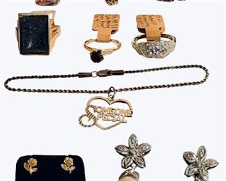 Antique - Vintage Gold Jewelry