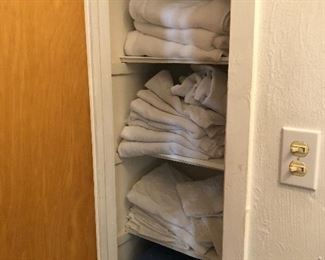 Bath towels and sheets