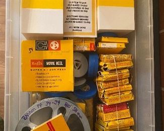 Vintage Kodak film reels 