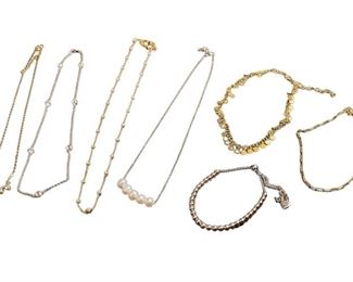Sterling Jewelry: Bracelets, Anklets & Necklaces