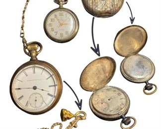 Antique Pocket Watches (with Details)