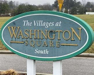 Villages at Washington Square sign