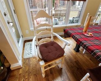 Ladderback Chairs (10 available)