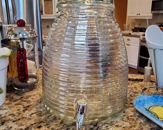 Glass Beverage Dispenser