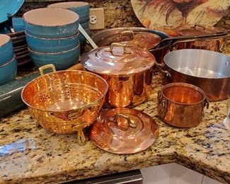 Copper Pot Collection 
