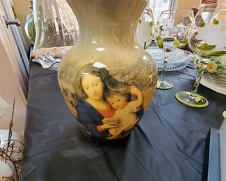 Madonna and Child Vase