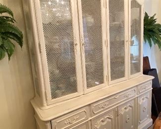 PAINTED CHINA CABINET