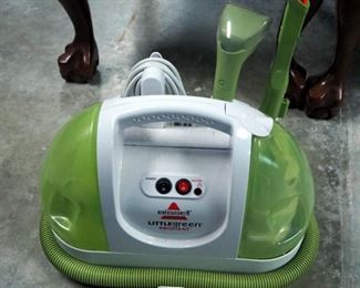 Bissell Pro Heat Carpet And Upholstery Shampooer, And Little Green Portable Shampooer