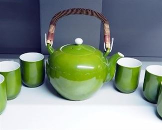 Vintage Ceramic 7 Piece Tea Set