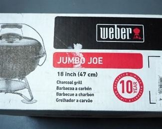 Weber Jumbo Joe Grill, 18", New In Box