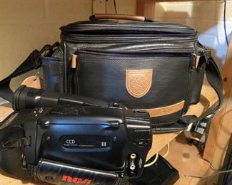 RCA camcorder with case.