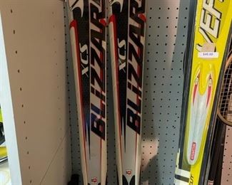 Blizzard skis.