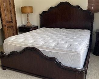 Ts Berry king bed and mattress