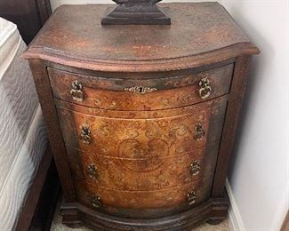 Ladlows gold nightstand