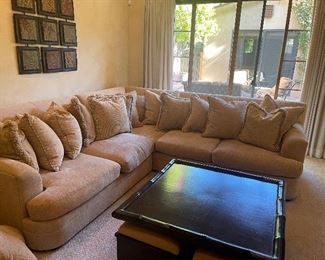 Robb and Stucky goose down sectional