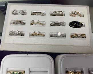 Tons of diamond rings