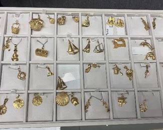 All 14k gold charms