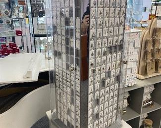 Hundreds of sterling silver charms