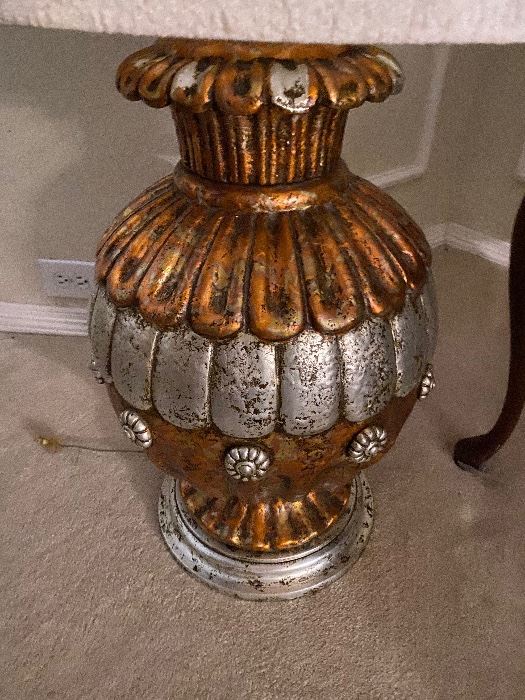 Pair of Nandini Custom Mid Century Lamps made in Orange Ca. $150 each