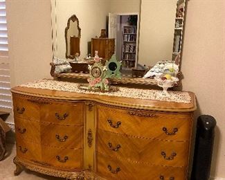 Made In France very ornate dresser. Mirror sold separately.