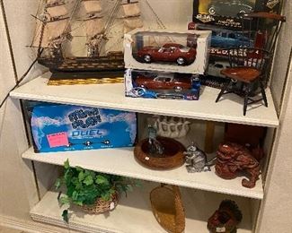 Collectible metal model cars, computer game
