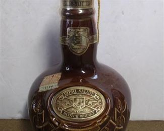 Vintage Chivas Scotch Whiskey Decanter