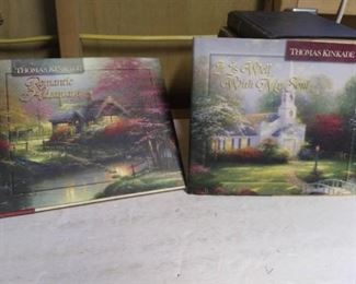 1997 Thomas Kinkade Romantic Pathways and 2001 Thomas Kinkade It Is Well With My Soul, Condition Good