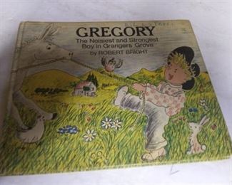 1969 Gregory The Noisiest and Strongest Boy in Grangers Grove by Robert Bright, Condition Good, see pics