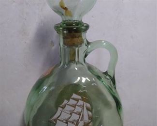 Vintage Old Fitzgerald Liquor Decanter
