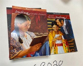 https://www.ebay.com/itm/115136055680	HS8020 The American Girl Book Set (6) - Josefina Learns a Lesson 1821, Happy Birthday Josefina 1821, Josefina Saves the Day, Josefina's Surprise, Meet Josefina, Changes for Josefina		Offer	 $29.99 
