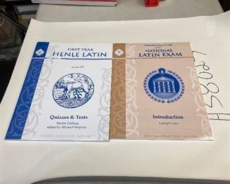 https://www.ebay.com/itm/125043042577	HS8027 Henle Latin Quiz Pack Unit 1-2 ISBN 9781615381401, Memoria Press Guide to the National Latin Exam, Introduction ISBN 9781615382255		Offer	 $39.99 
