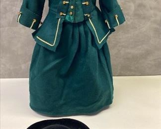 https://www.ebay.com/itm/125106702409	HS1017 AMERICAN GIRL DOLL GREEN RIDING DRESS WITH HAT AND SHOES		BIN	 $99.99 
