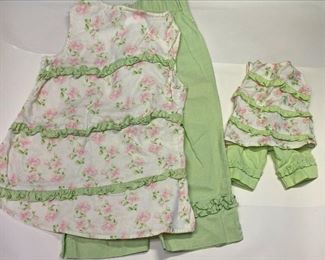 https://www.ebay.com/itm/125106702408	HS1036 AMERICAN GIRL BITTY BABY DOLL JUST LIKE ME OUTFIT MATCHING SIZE 6X 		BIN	 $24.99 
