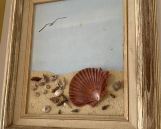 Price: $100. Oil Painting Ocean Collage.