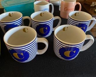 COFFEE MUGS WITH LETTER “C”