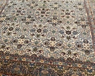 PRICE - $800; Beautiful Iranian wool rug; 12'9" x 9'9".