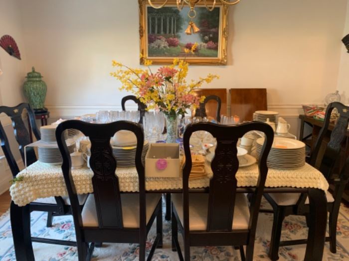 Asian dining room set