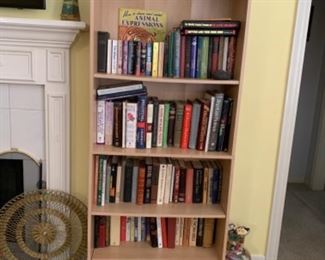 Bookcase filled with books
