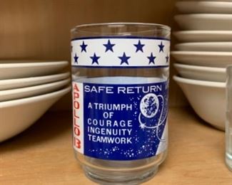 Apollo 13 drinking glass