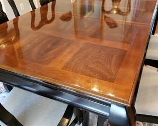 Top of dining room table